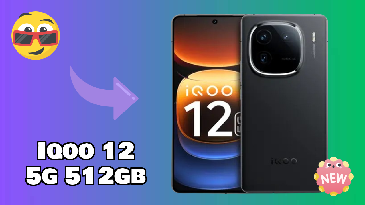 IQOO 12 5G 512GB Gaming Performance: Snapdragon 8 Gen 3 FPS