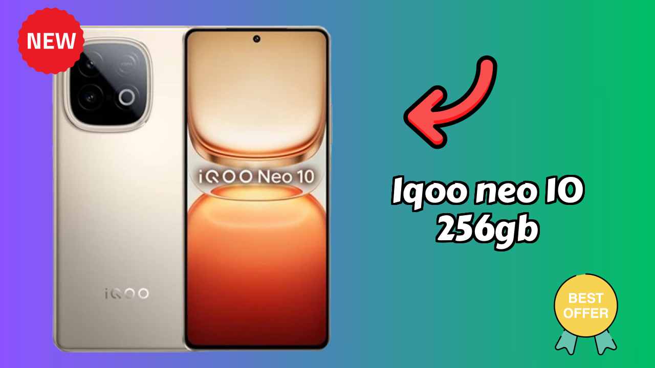IQOO Neo 10 256GB RAM Performance: 8 GB RAM Multitasking