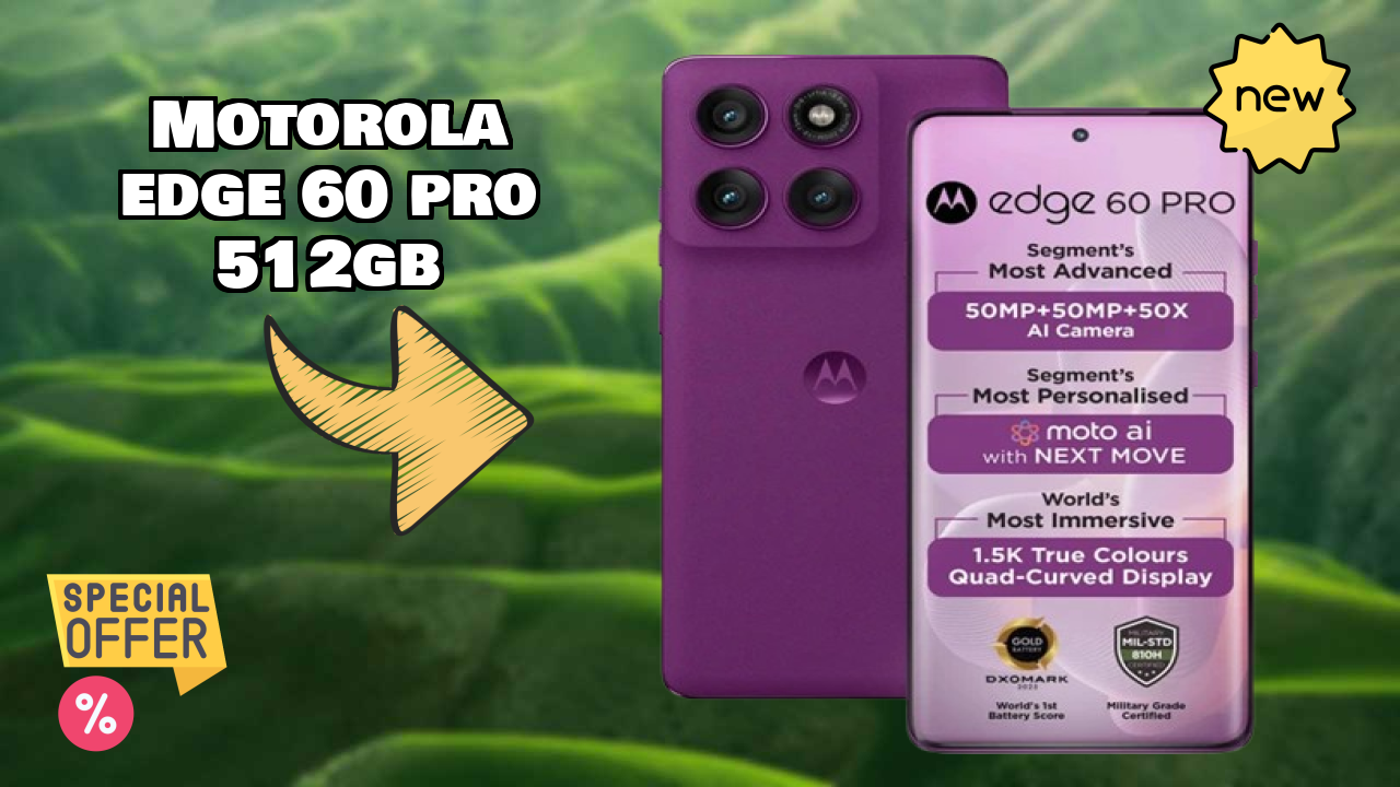 Motorola Edge 60 Pro 512GB Battery Review: 6000 MAh Real Usage Test