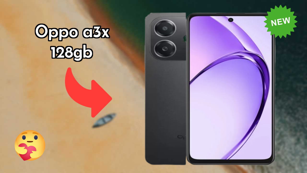 OPPO A3X 128GB Display Size: 6.67 Inches (16.94 Cm) Screen Quality