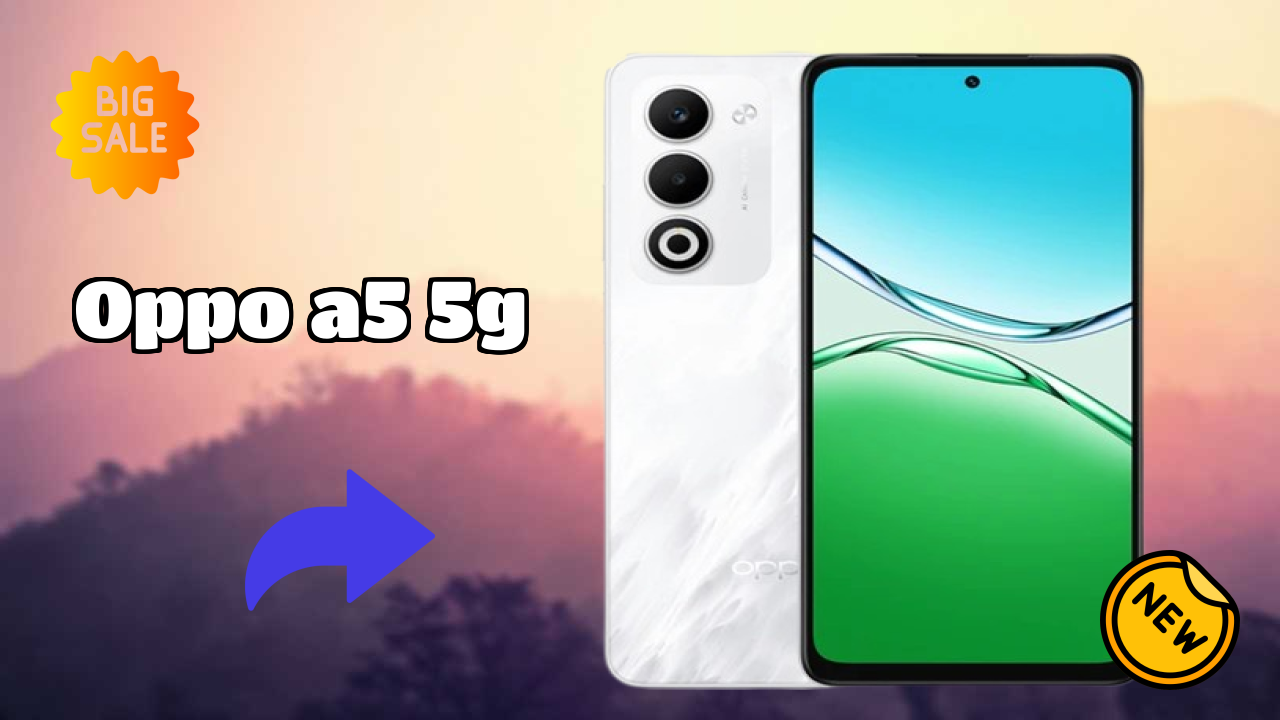 OPPO A5 5G Price Drop: Now at ₹15,498 Only