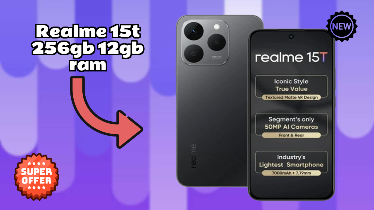 Realme 15T 256GB 12GB RAM Display Analysis: AMOLED Quality