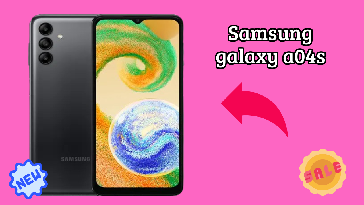 Samsung Galaxy A04s Display Technology: 6.5 Inches (16.51 Cm) Screen