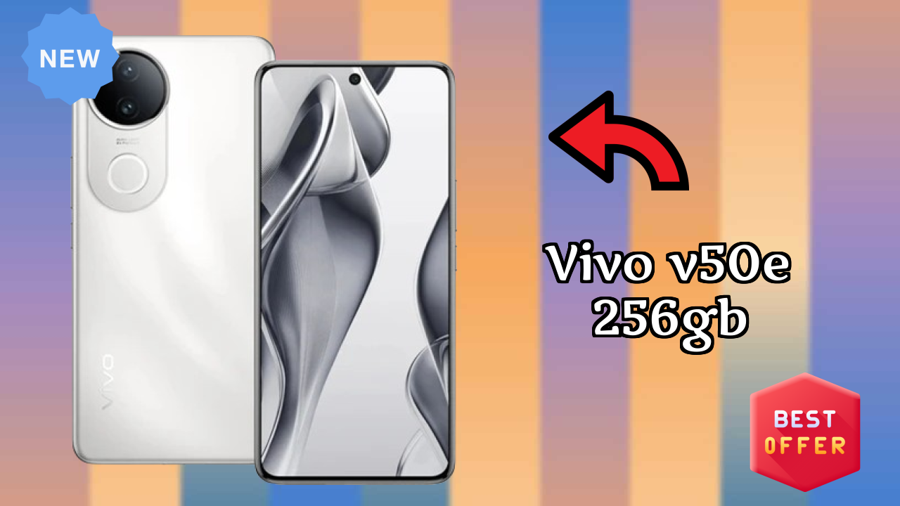 Vivo V50e 256GB RAM Performance: 8 GB RAM Multitasking