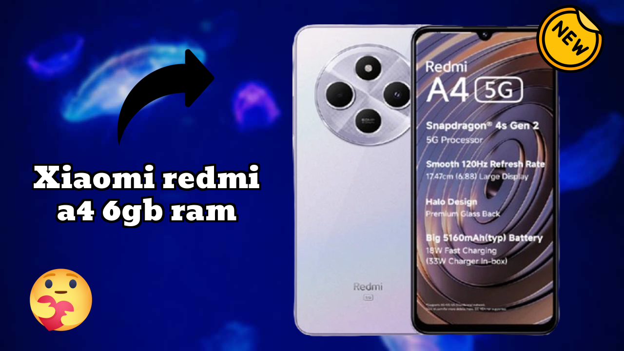 Xiaomi Redmi A4 6GB RAM Display Quality: IPS LCD Explained